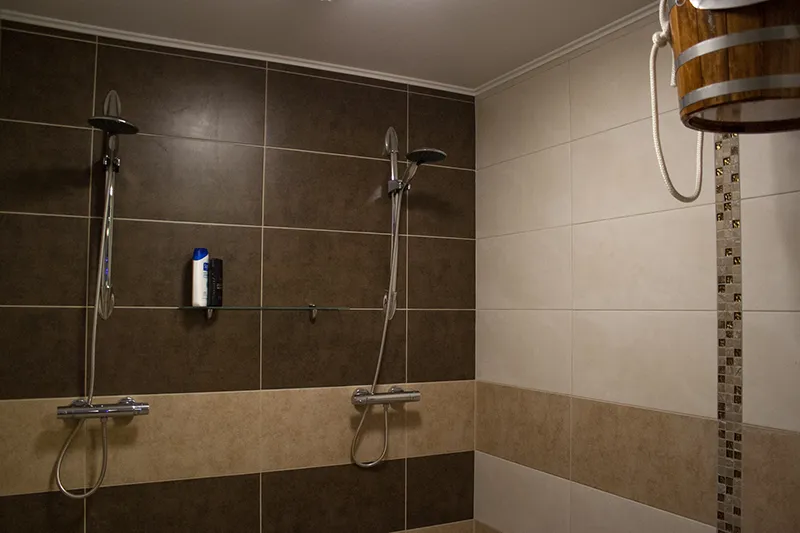 Douche - Installatie van douche