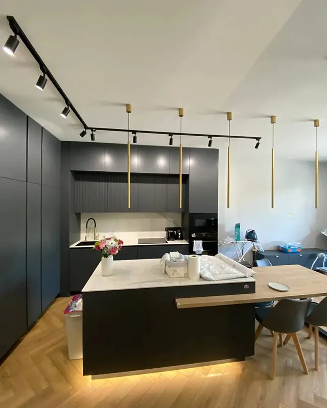 Keukeneiland - Installatie van een keukeneiland
